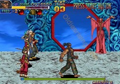 une photo d'Ã©cran de Gaia Crusaders sur Arcade